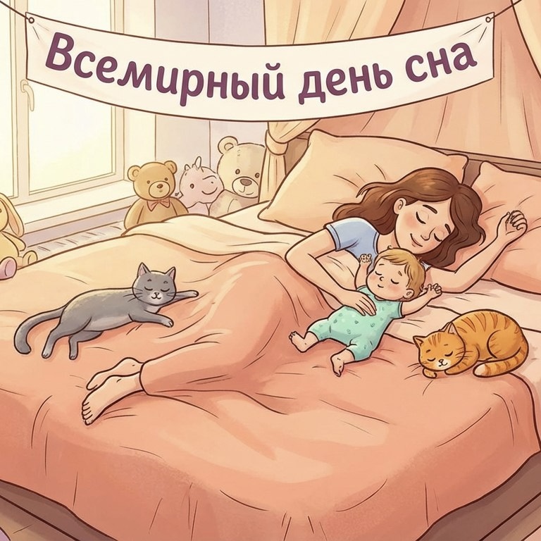 Узнайте больше о Всемирном дне сна из статьи